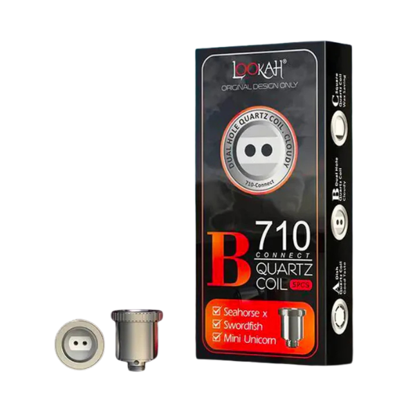 Lookah 710 Connect Quartz Coils / Dual Hole Type B
